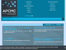 Tablet Screenshot of apcmc.pt
